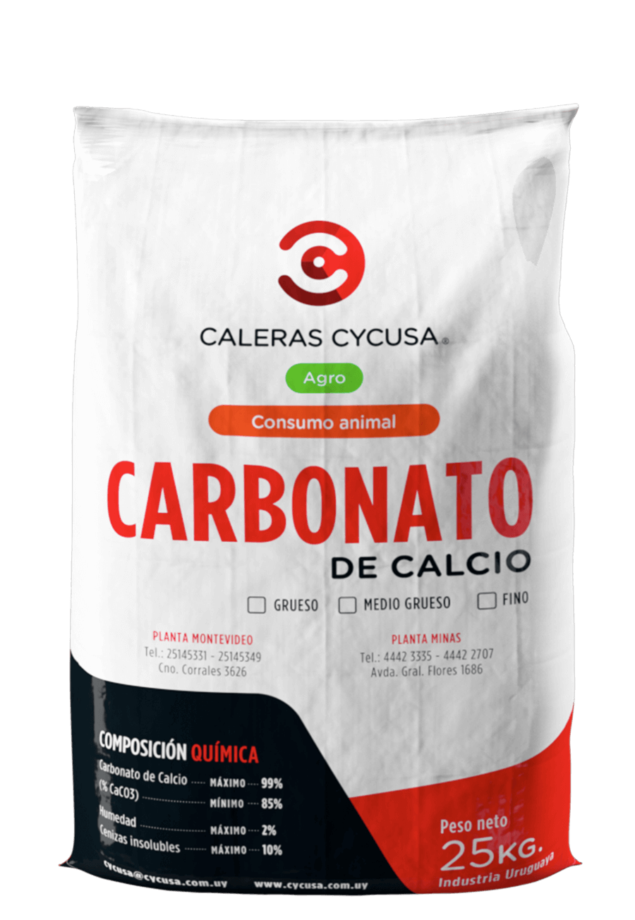 Carbonato de calcio - Suplemento nutricional animal en Chiriquí, Panamá